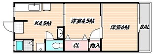 実籾駅 徒歩6分 2階の物件間取画像